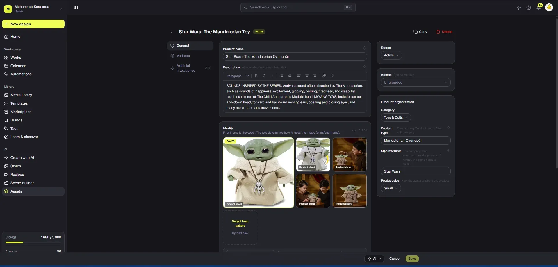 Dika Studio: products in context