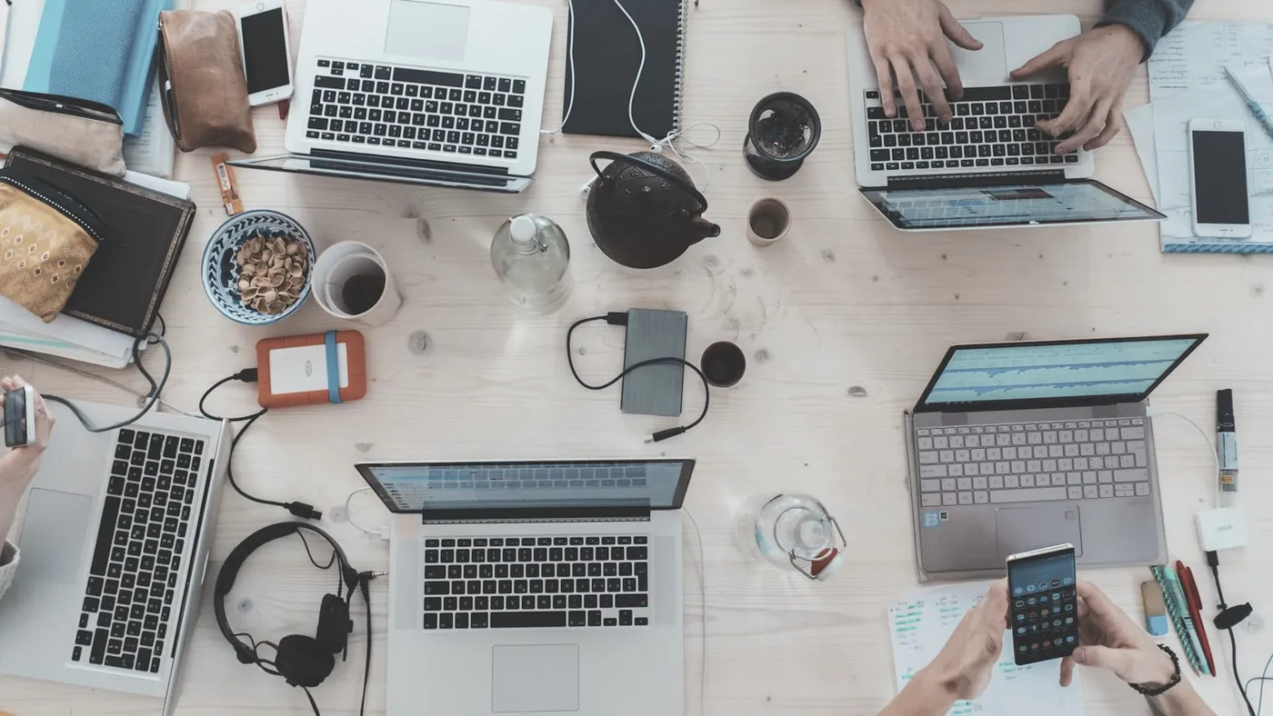 Team coordinating local marketing operations and SMS workflows