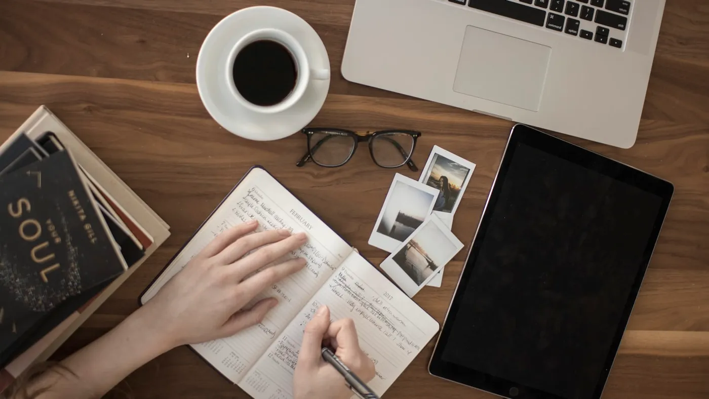 Service website copy being reviewed for stronger calls to action